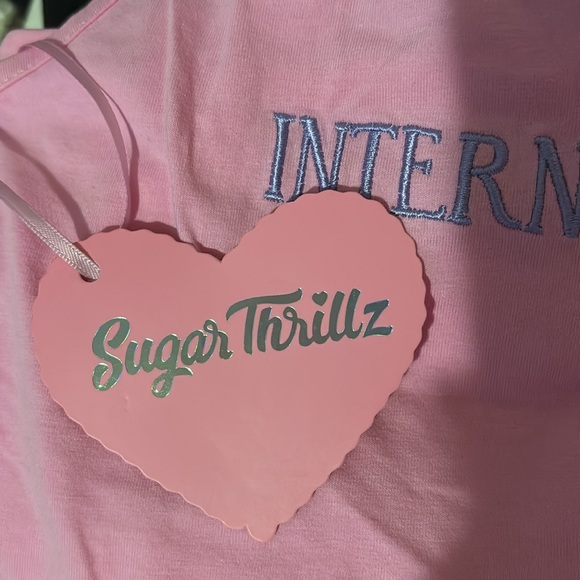 Sold-out Insta Famous “Internet Princess” Sugar Thrillz pink tank -Dolls Kill - Picture 2 of 6